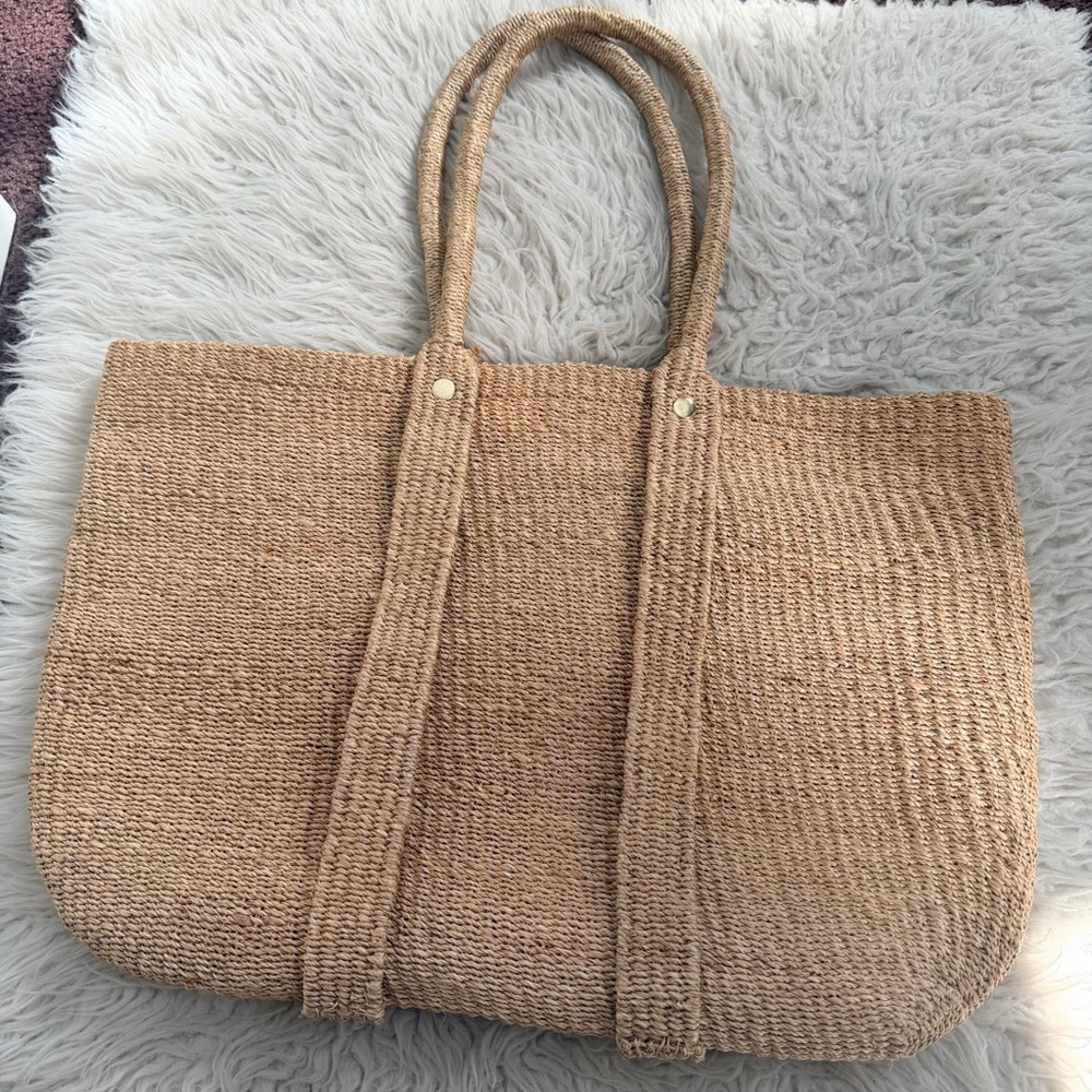 Clare V La Tropezienne Raffia Tote - Picture 5 of 9